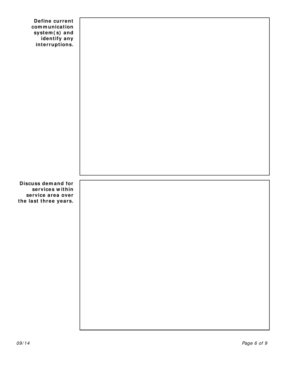 Emergency Medical Services (EMS) Needs Assessment Grant - Wyoming, Page 6