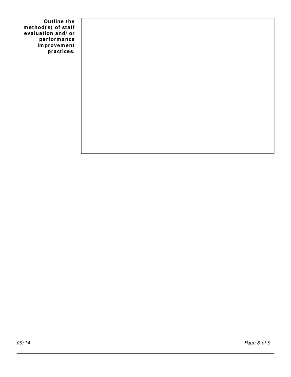 Emergency Medical Services (EMS) Needs Assessment Grant - EMS Agency Addendum - Wyoming, Page 8