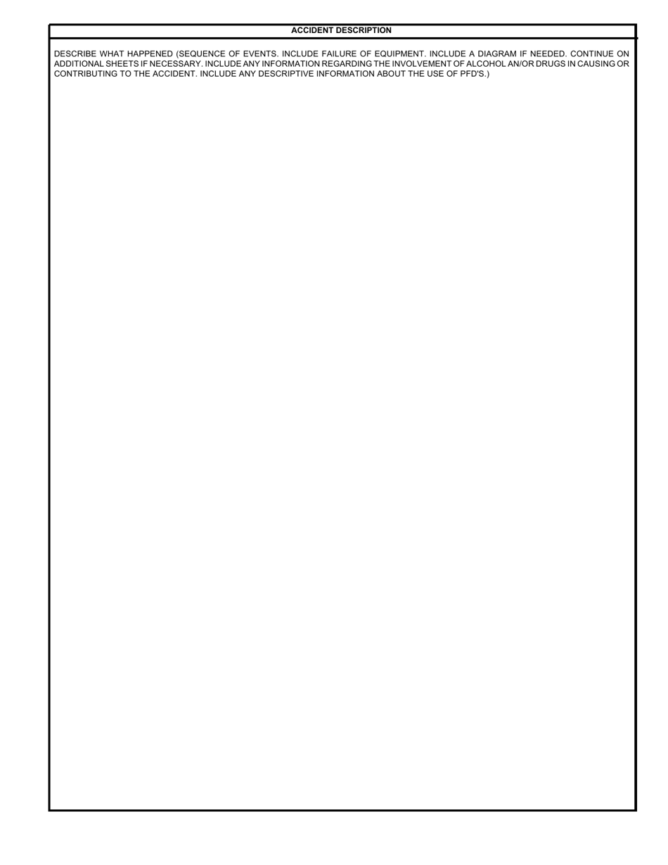 Watercraft Accident Report - Wyoming, Page 4