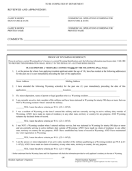 Fur Dealer License Application - Wyoming, Page 2
