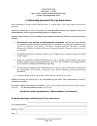 Hls Incident Database Access Request Form - Wyoming, Page 2
