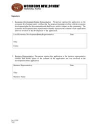 Pre-obligation Grant Application - Wyoming, Page 5