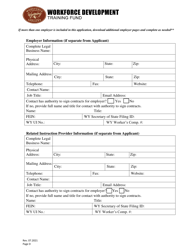 Apprenticeship Grant Application - Wyoming, Page 4