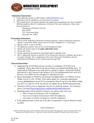 Internship Grant Application - Wyoming, Page 2