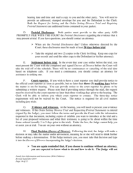 Family Law Information and Instructions - Divorce With Minor Children - Wyoming, Page 14
