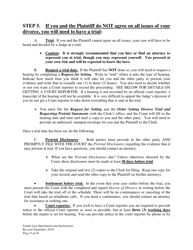 Family Law Information and Instructions - Divorce With No Children - Wyoming, Page 8