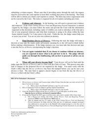 Family Law Information and Instructions - Divorce With No Children - Wyoming, Page 9