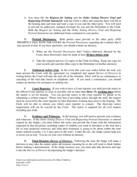 Family Law Information and Instructions (No Minor Children) - Wyoming, Page 10