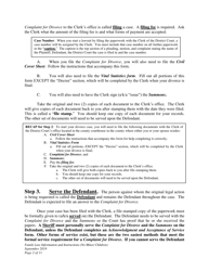 Family Law Information and Instructions (No Minor Children) - Wyoming, Page 2