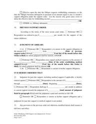 Order Modifying Child Support and Judgment for Arrears - Wyoming, Page 6