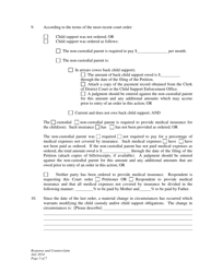 Response and Counterclaim - Custody and Child Support Modification - Wyoming, Page 5