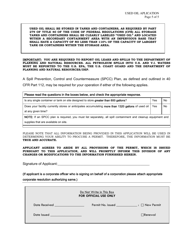 Used Oil Permit Application - Virgin Islands, Page 5