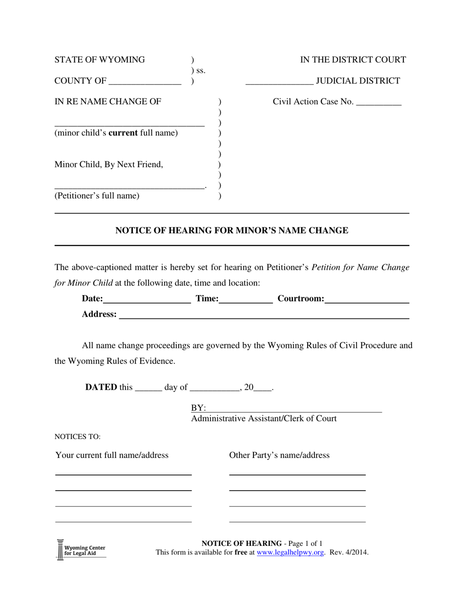 wyoming-notice-of-hearing-for-minor-s-name-change-fill-out-sign