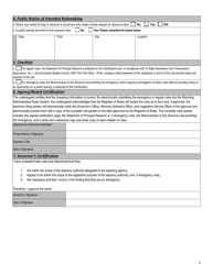 Certification Page - Regular and Emergency Rules - Wyoming, Page 2