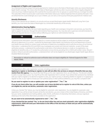 Form HCA18-005 Washington Apple Health Application for Aged, Blind, Disabled/Long-Term Services and Supports - Washington, Page 15