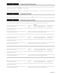 Form HCA18-005 Washington Apple Health Application for Aged, Blind, Disabled/Long-Term Services and Supports - Washington, Page 9