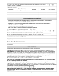 Form HCA13-691 Application for Medicare Savings Programs - Washington, Page 3