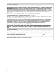 Formulario HCA18-008 Solicitud De Washington Apple Health Para Apoyos a La Medida Para Adultos Mayores (Tsoa) - Washington (Spanish), Page 8