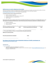 Formulario HCA82-0029 Opciones De Tratamiento De Salud Conductual Para Adolescentes - Washington (Spanish), Page 3