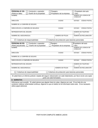 Formulario HCA13-711 Cuestionario De Tratamiento - Washington (Spanish), Page 2