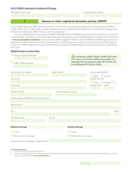 Form HCA50-0400 Pebb Employee Enrollment/Change - Washington, Page 3