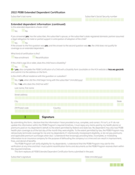 Form HCA50-0500 Pebb Extended Dependent Certification - Washington, Page 4