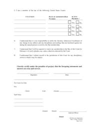 Form MISC43 Application for Renewal of Bar Membership - Virgin Islands, Page 4