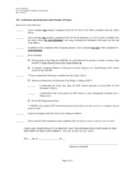 Form VI-NP-CR Pro Se Civil Rights Complaint (Non-prisoner) - Virgin Islands, Page 5
