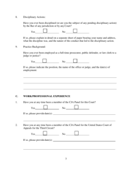Form Misc.26 Application for Membership on the Criminal Justice Act Panel for the District Court of the Virgin Islands - Virgin Islands, Page 3