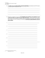 Form VI-ED Pro Se Employment Discrimination Complaint - Virgin Islands, Page 4