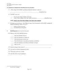 Form VI-ED Pro Se Employment Discrimination Complaint - Virgin Islands, Page 5