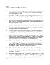 Application for Permission to Enter Plea of Guilty (Defendant With Counsel) - Virgin Islands, Page 2