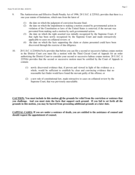 Form VI-AO243 Motion to Vacate, Set Aside, or Correct a Sentence by a Person in Federal Custody - Virgin Islands, Page 2
