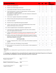 Business &amp; Commercial Lease Agreement Checklist - Virgin Islands, Page 3