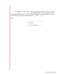 Form ROD40 Revocation of Transfer-On-Death Deed - Washington, D.C., Page 2