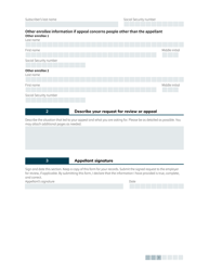 Form HCA20-0161 Sebb Employee Request for Review/Notice of Appeal - Washington, Page 3