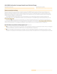 Form HCA20-0059 Sebb Continuation Coverage (Unpaid Leave) Election/Change - Washington, Page 3