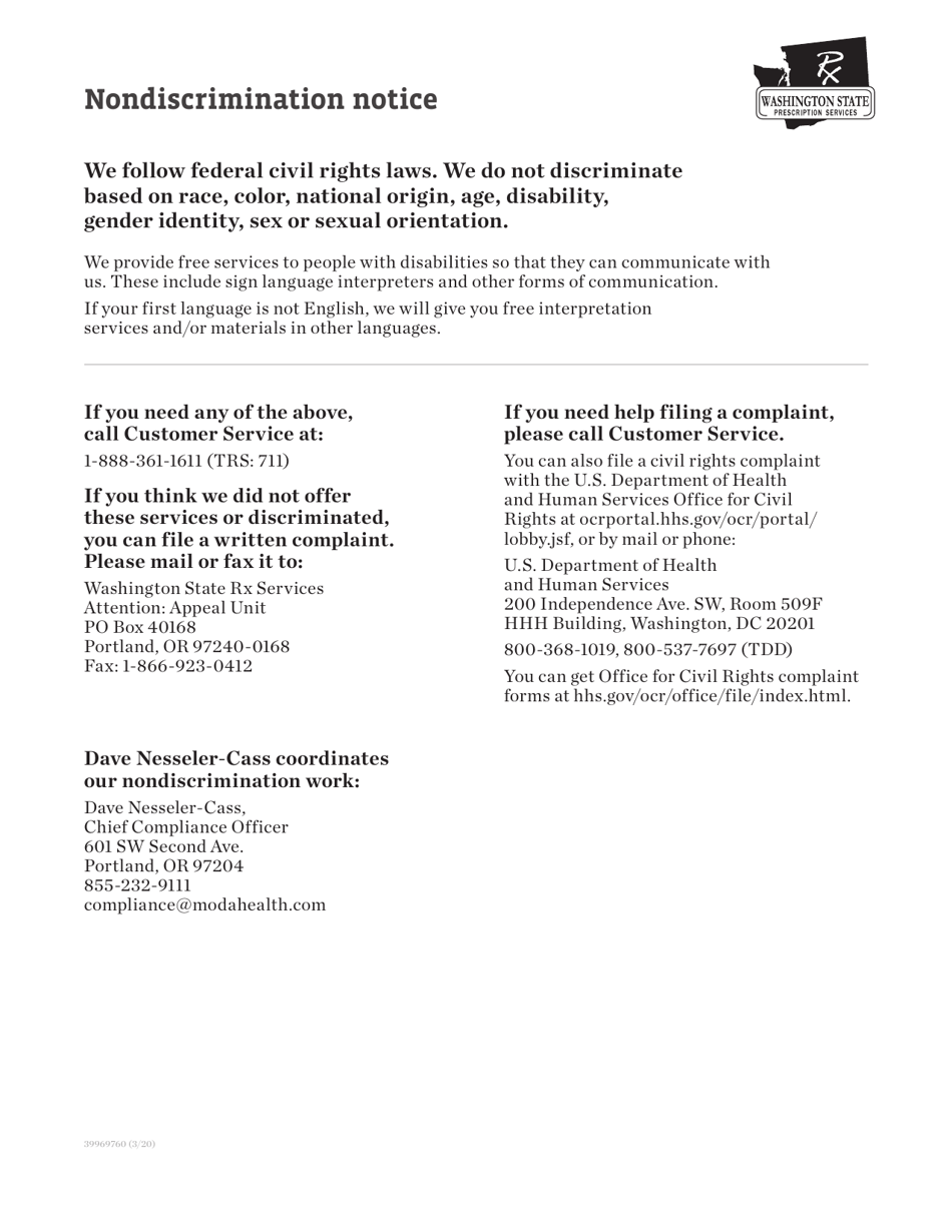 Authorization for Release of Information for Uniform Medical Plan (Pebb and Sebb) Members - Washington, Page 3