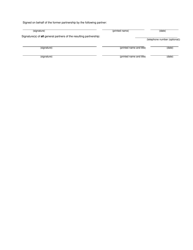 Form LPA-73.11:3 Certificate of Limited Partnership of a Virginia or Foreign Partnership Converting to a Virginia Limited Partnership - Virginia, Page 3