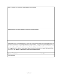 Complaint Form - Virginia, Page 2