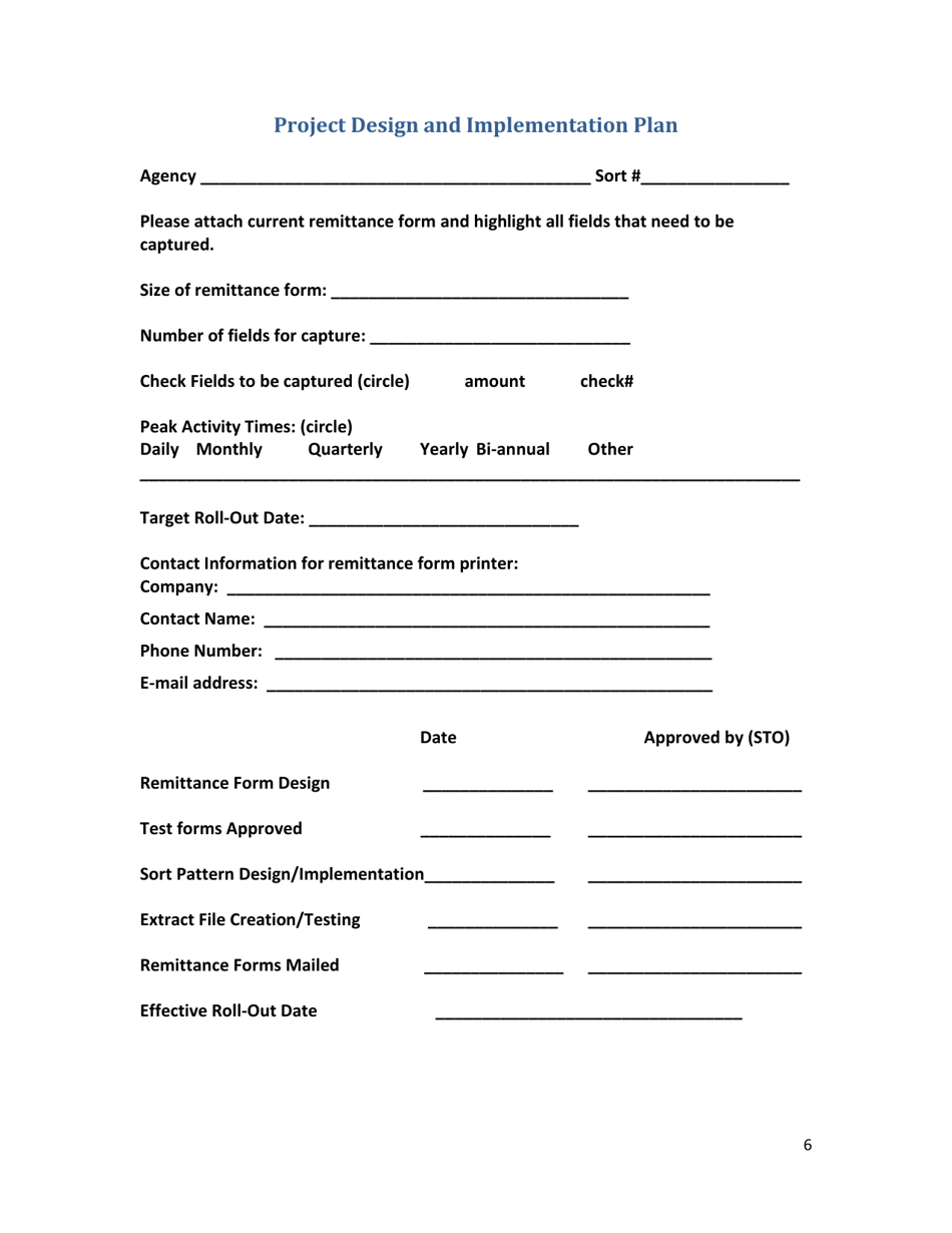 Lockbox Agreement - West Virginia, Page 6