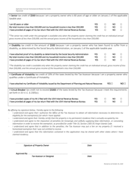 Application for Homestead Tax Credit - Virgin Islands, Page 2