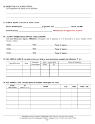 Original Insurance Application for Residents or Non-residents (Individual) - Virgin Islands, Page 4