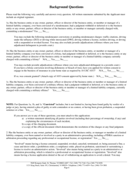 Original Insurance Application for Residents or Non-residents (Business Entity) - Virgin Islands, Page 6
