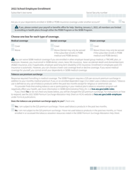 Form HCA20-0055 School Employee Enrollment Form - Washington, Page 2