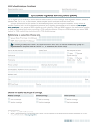 Form HCA20-0055 School Employee Enrollment Form - Washington, Page 3