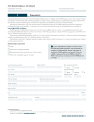 Form HCA20-0055 School Employee Enrollment Form - Washington, Page 9