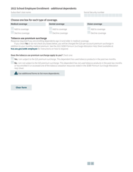 Form HCA20-0055 School Employee Enrollment - Additional Dependents - Washington, Page 2