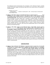 Approved Domestic Relations Order - Defined Benefit Plan - Virginia, Page 3