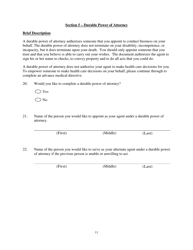 Veterans Legal Services Clinic Intake Form - Virginia, Page 11
